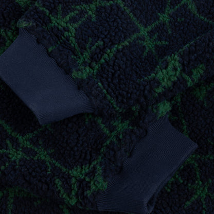 Polar Fleece Sherpa Zip Navy