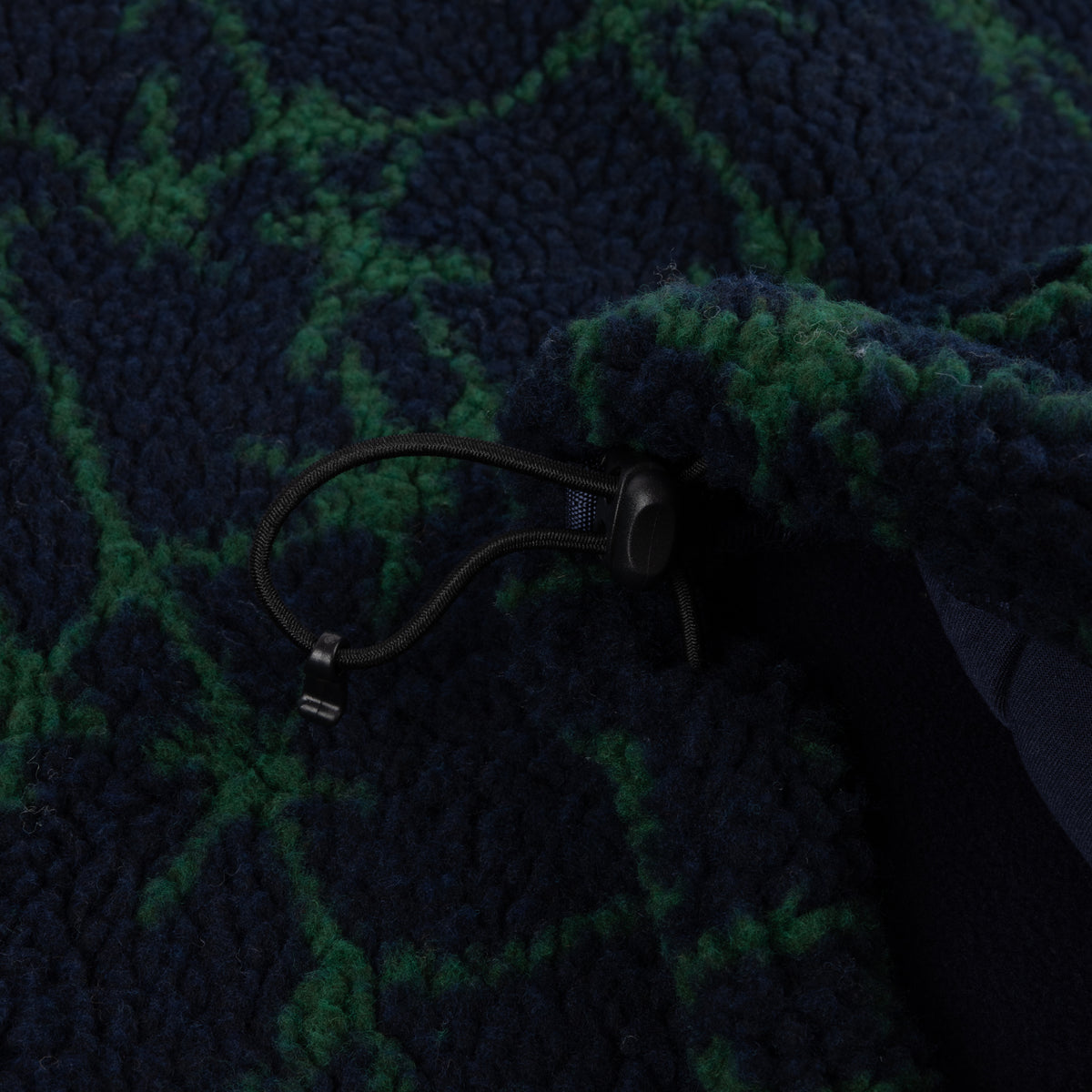 Polar Fleece Sherpa Zip Navy