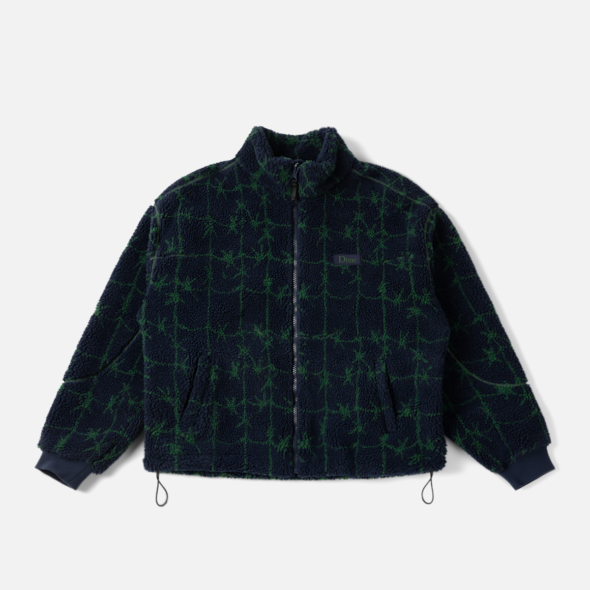 Polar Fleece Sherpa Zip Navy