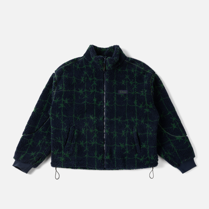 Polar Fleece Sherpa Zip Navy