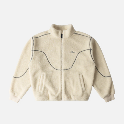 Polar Fleece Sherpa Zip Cream