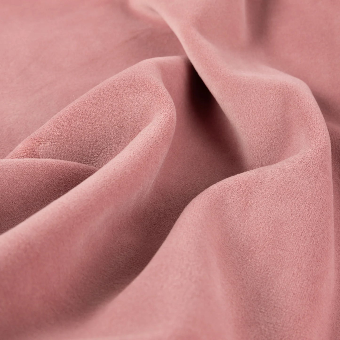 Cursive Velvet Crewneck Dusty Pink