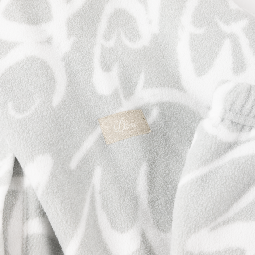 Reversible Chilling Fleece Granite/Bone