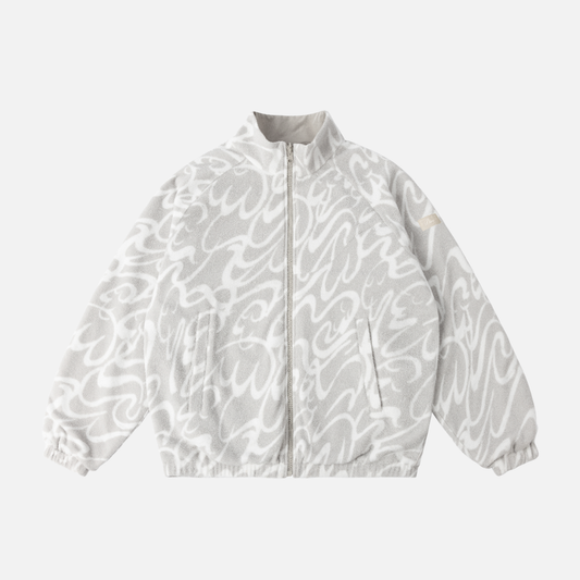 Reversible Chilling Fleece Granite/Bone