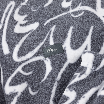 Reversible Chilling Fleece Gray/Black