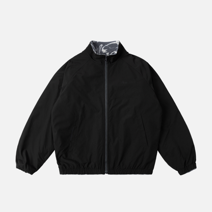 Reversible Chilling Fleece Gray/Black