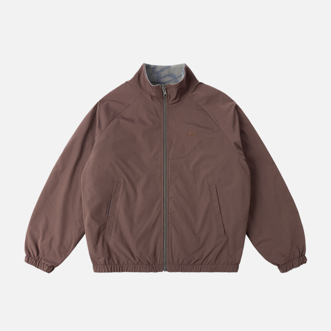 Reversible Chilling Fleece Smoke//Brown