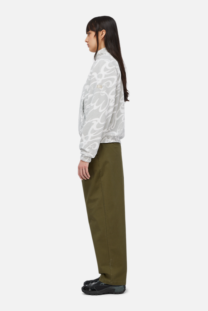 Reversible Chilling Fleece Granite/Bone
