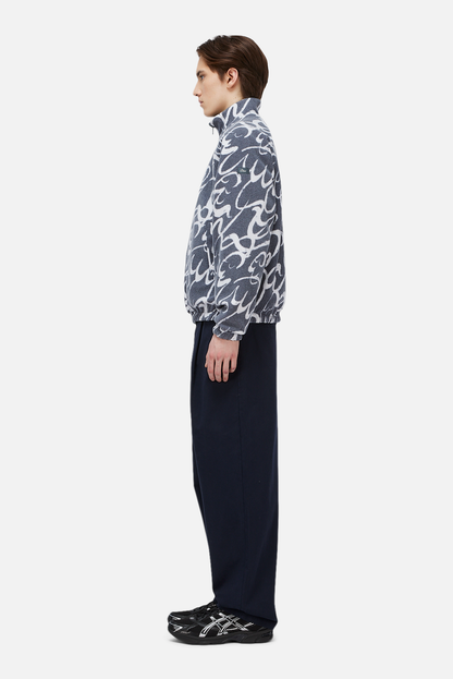 Reversible Chilling Fleece Gray/Black