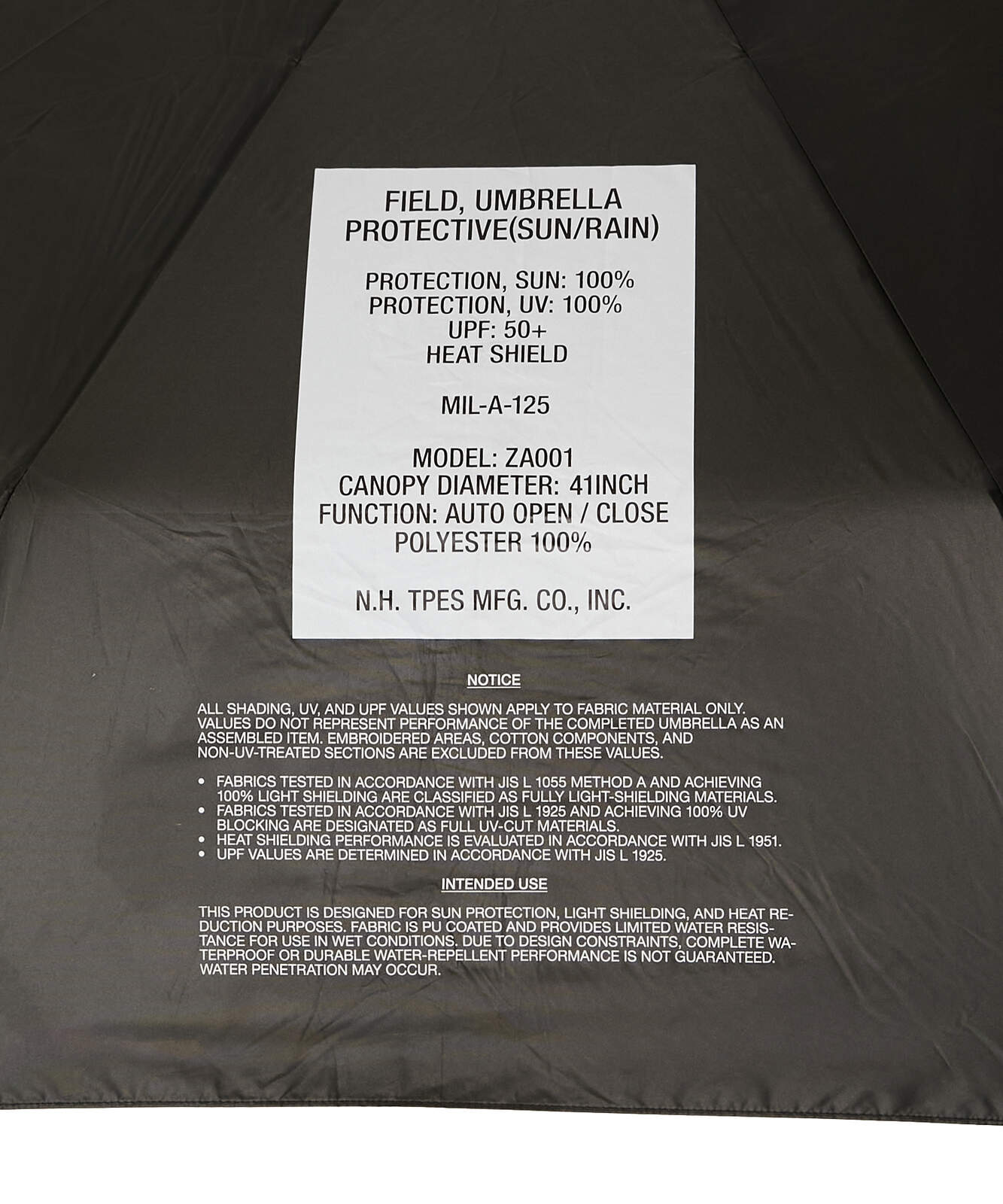 [TPES-AC16] N.HOOLYWOOD ALL-WHEATHER UMBRELLA