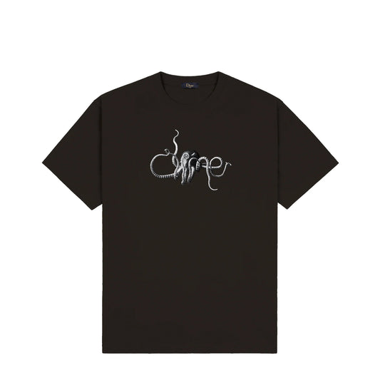 Octopus T-Shirt Baby Vintage Black