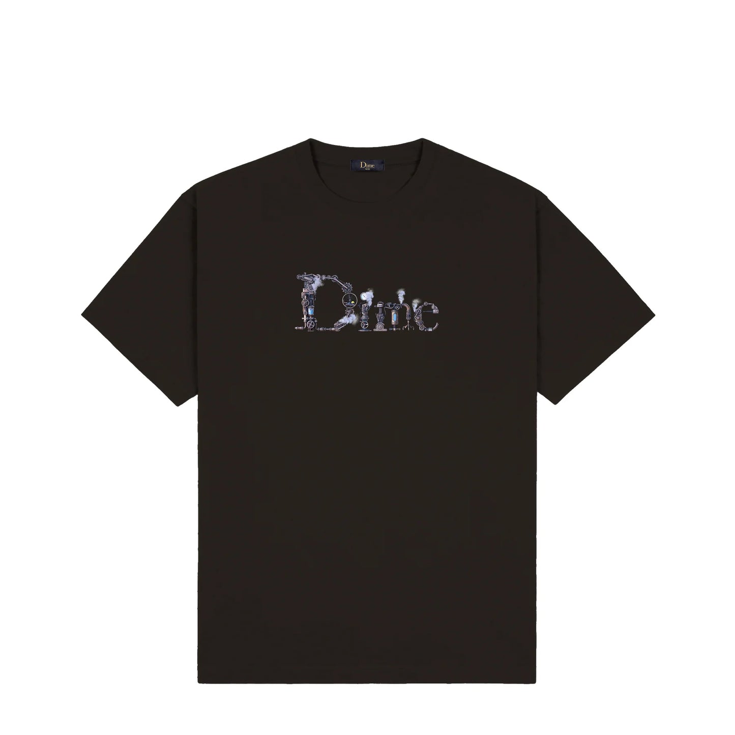 Classic Steampunk T-Shirt Vintage Black