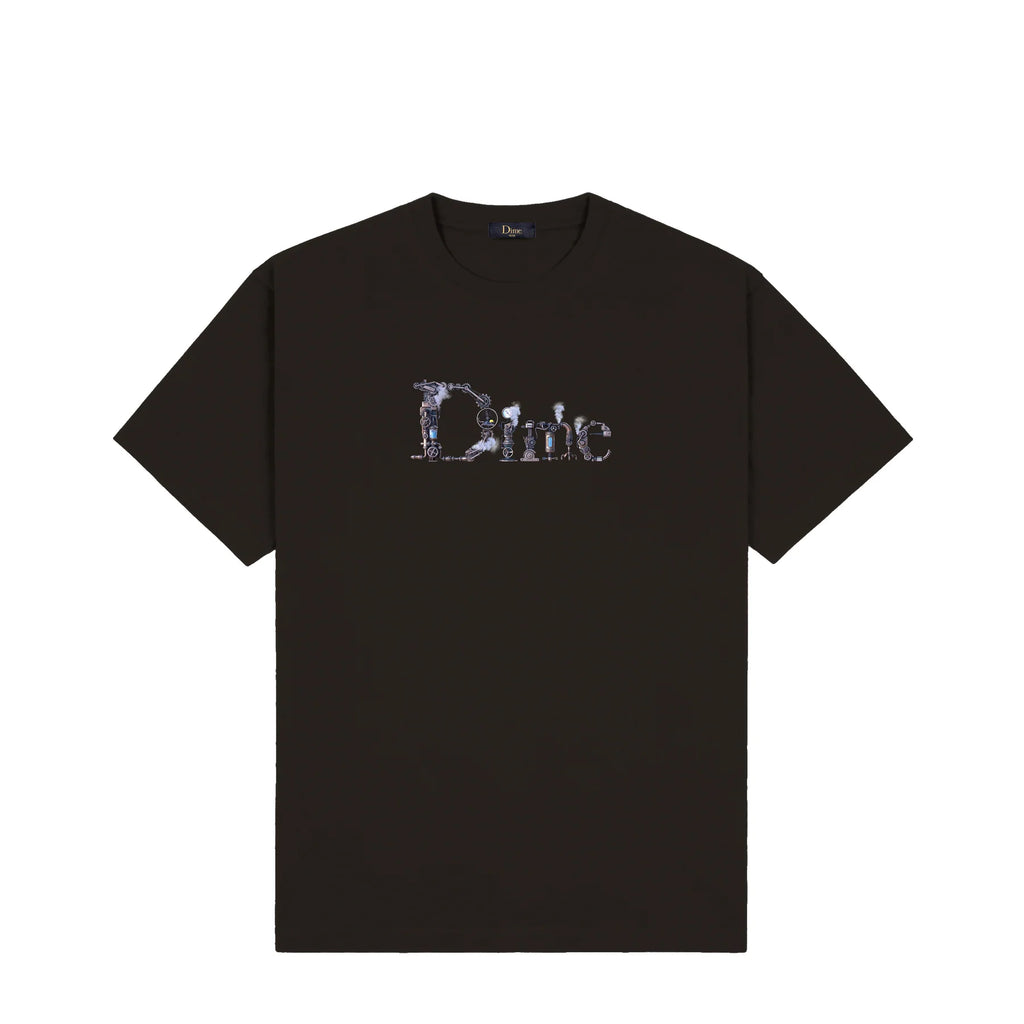 Classic Steampunk T-Shirt Vintage Black