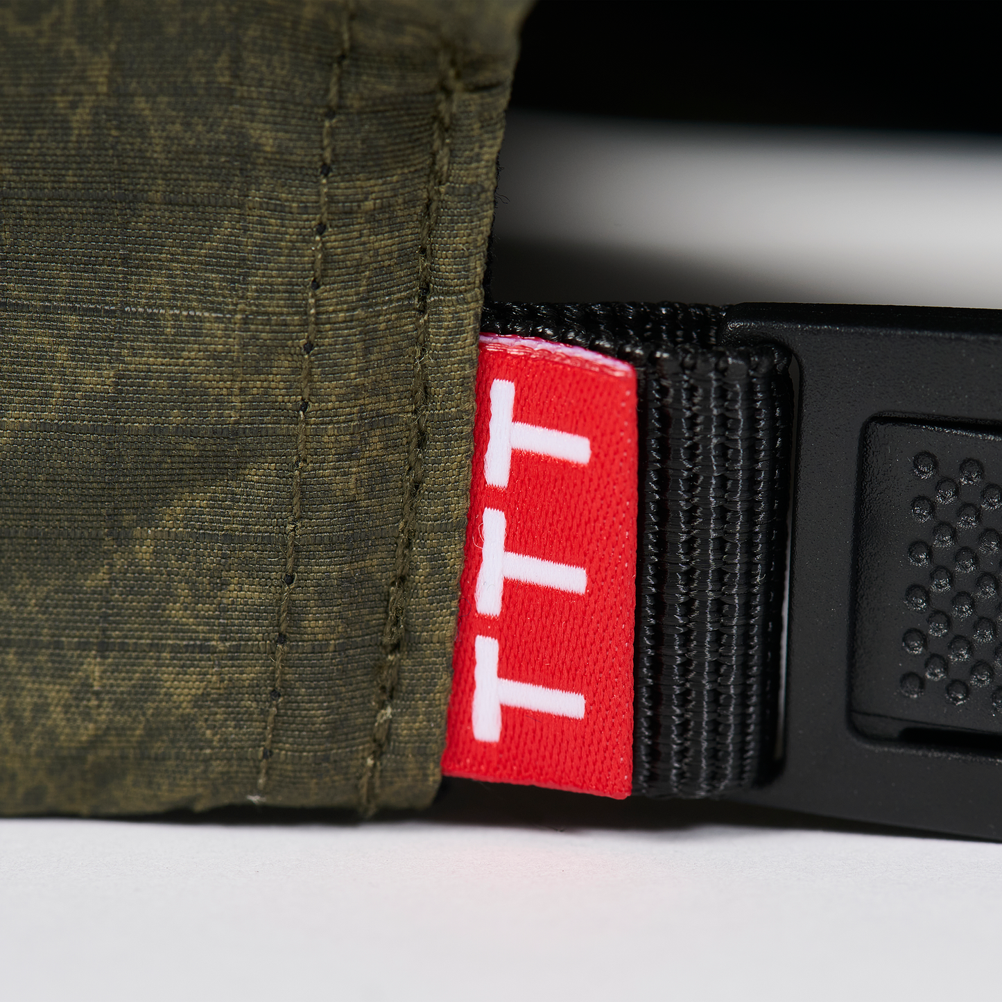 TTT15H006 TTT Dogu Washed Nylon Ripstop 6-Panel Army