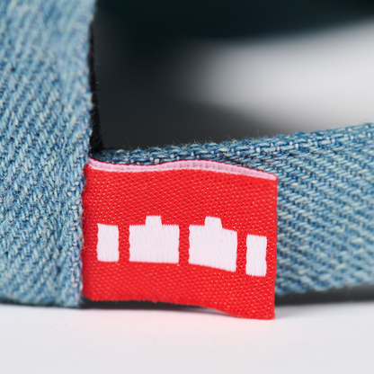 TTT15H004 TTT Stonewash Denim 6- Panel Stonewash