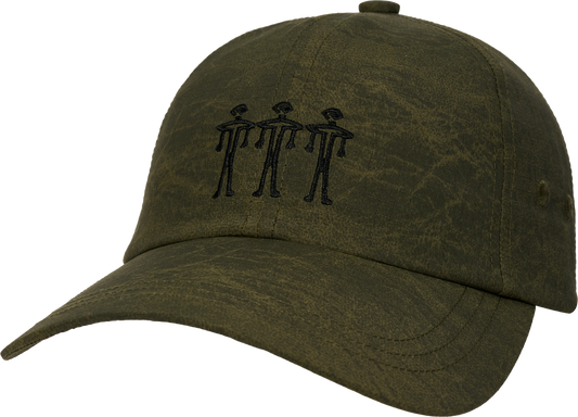 TTT15H006 TTT Dogu Washed Nylon Ripstop 6-Panel Army