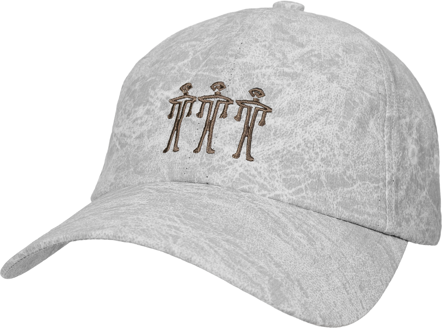 TTT15H006 TTT Dogu Washed Nylon Ripstop 6-Panel Grey