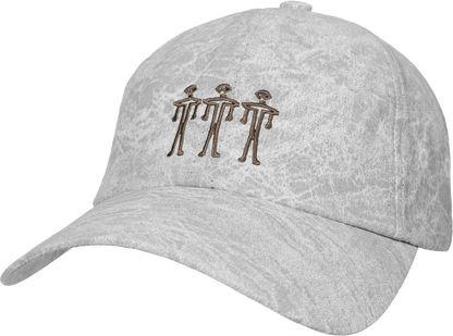 TTT15H006 TTT Dogu Washed Nylon Ripstop 6-Panel Grey