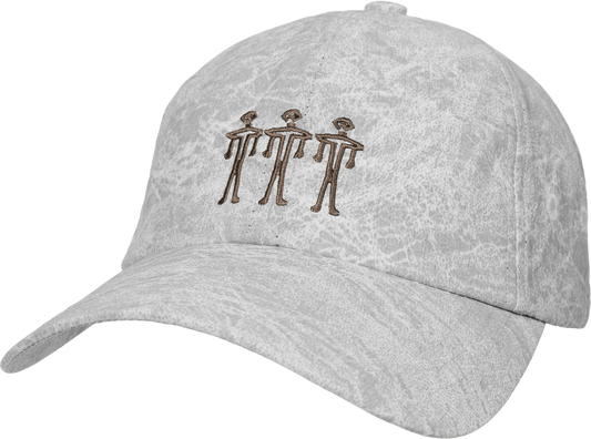 TTT15H006 TTT Dogu Washed Nylon Ripstop 6-Panel Grey