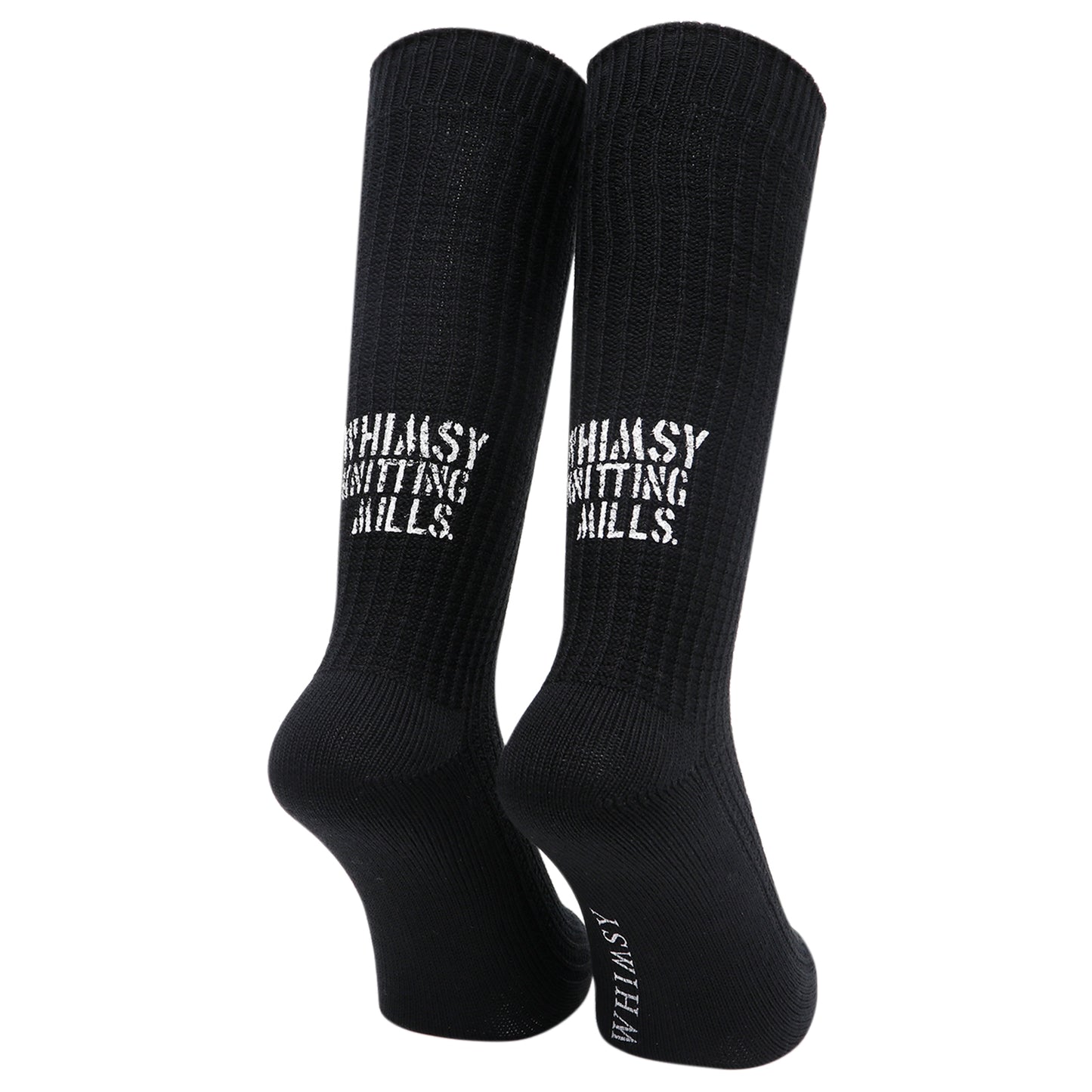 Waffle Socks Black