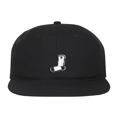 WOOL SOCKS CLUB CAP BLACK