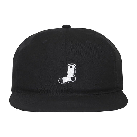 WOOL SOCKS CLUB CAP BLACK