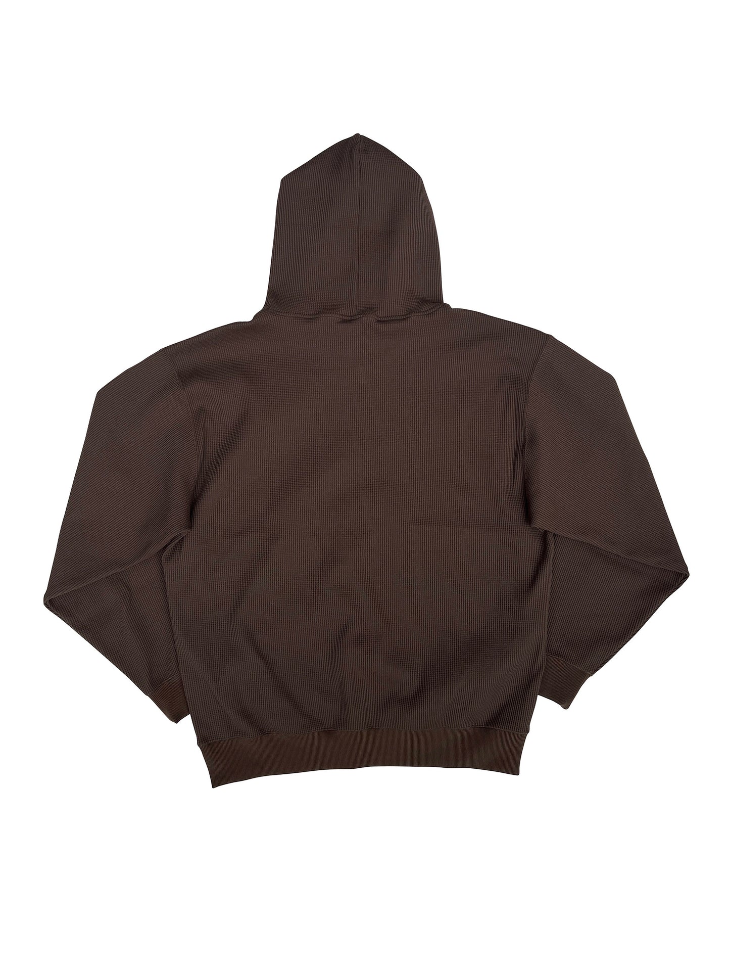 Poly Waﬄe Parka BROWN