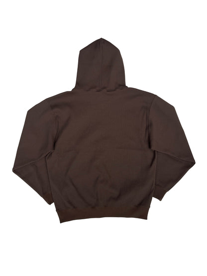 Poly Waﬄe Parka BROWN