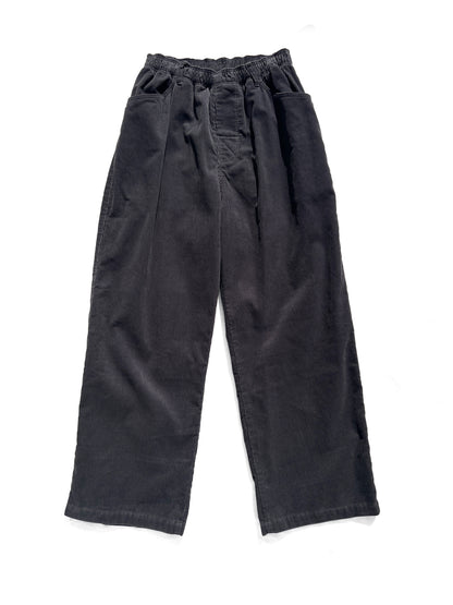 Straight Cords Slacks Charcoal
