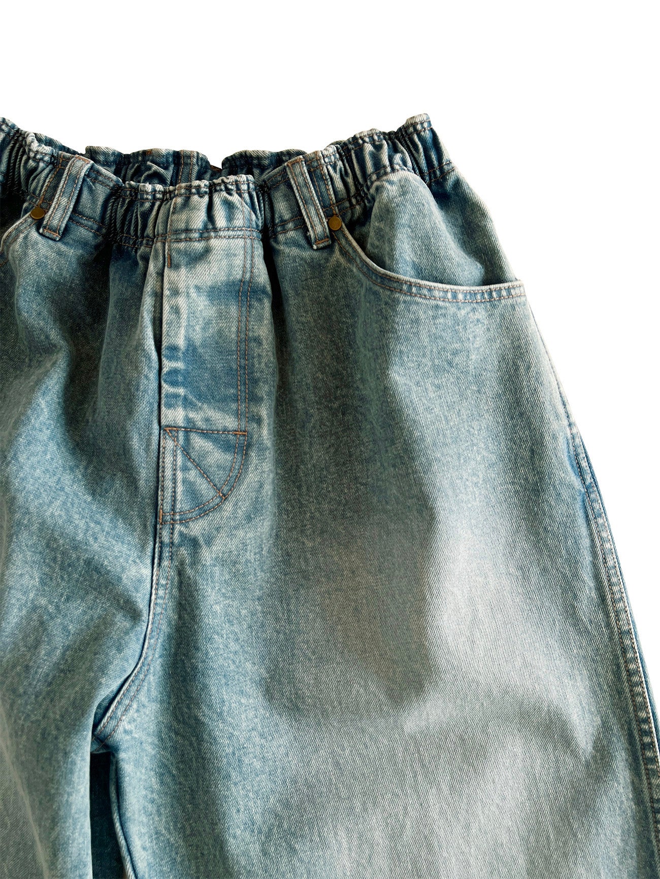 Fade Straight Denim SAND BLUE