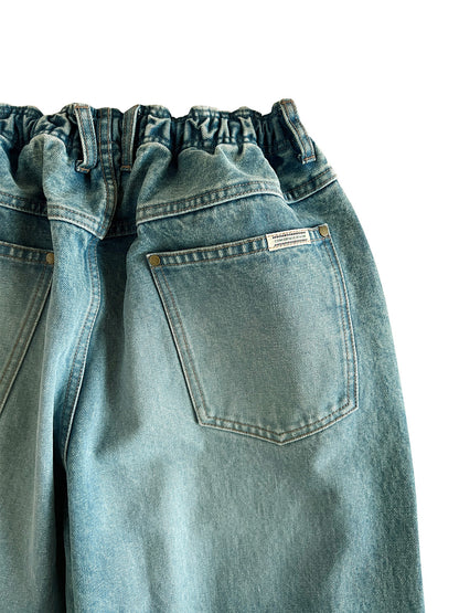 Fade Straight Denim SAND BLUE