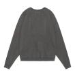 CES25CS02 OVERDYE WB HEADSx4 C.E CREW NECK CHARCOA