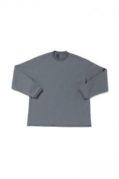 [2232-CS14-032] CREWNECK LONG SLEEVE CHARCOAL