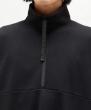 [2232-CS16-030] HALF ZIP BLOUSON BLACK