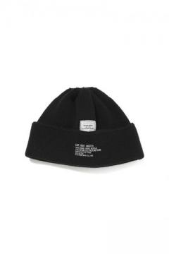 [9232-AC02] WATCH CAP BLACK