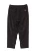 2242-PT07-017 WIDE TAPERED EASY SLACKS BLACK