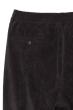 2242-PT07-017 WIDE TAPERED EASY SLACKS BLACK