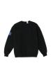 9242-CS81 CREWNECK SWEARTSHIRT BLACK