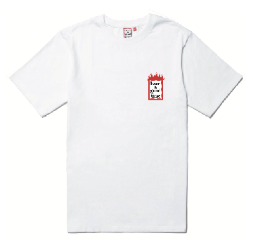 MINI FIRE FRAME S/S TEE WHITE