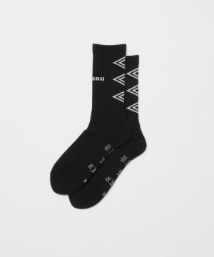 BAL-A-657 BAL / UMBRO JACQUARD SOCKS BLACK