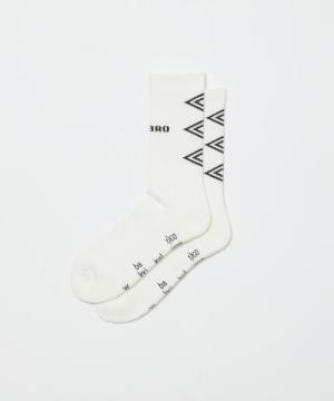 BAL-A-657 BAL / UMBRO JACQUARD SOCKS WHITE