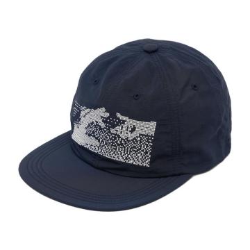 SOFT BRIM 6 PANEL CAP (KEEP IN TOUCH) NAVY