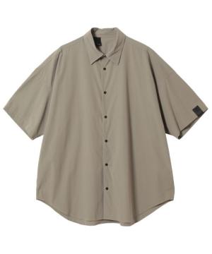 [2241-SH12-011] HALF SLEEVE BIG SHIRT GRAY