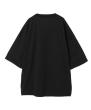 【9241-CS53-033】CREW NECK HALF SLEEVE T-SHIRT BLACK