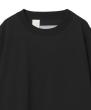 【9241-CS53-033】CREW NECK HALF SLEEVE T-SHIRT BLACK