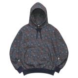 Paisley Hoodie NAVY