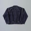 #001 T-BACK DENIM JACKET INDIGO