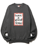 FRAME CREWNECK FL GRAYISH BROWN