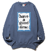 BLUE FRAME CREWNECK FL BLUE BERRY