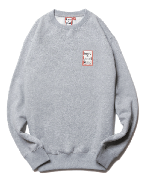 MINI FRAME CREWNECK FL ASH GRAY